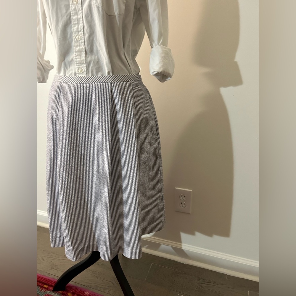 Brooks Brothers midi skirt.